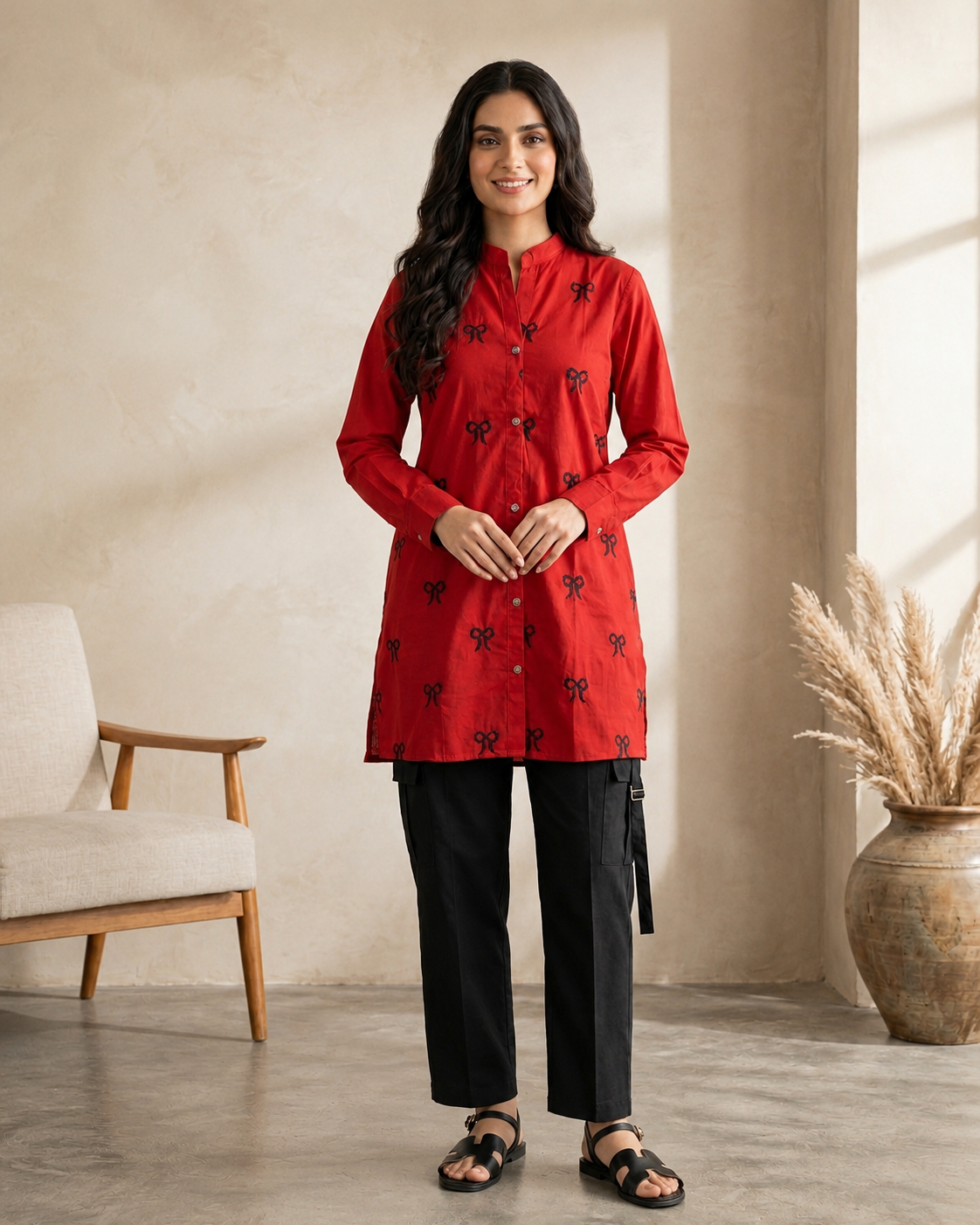 Soft Cotton Kurtis Set