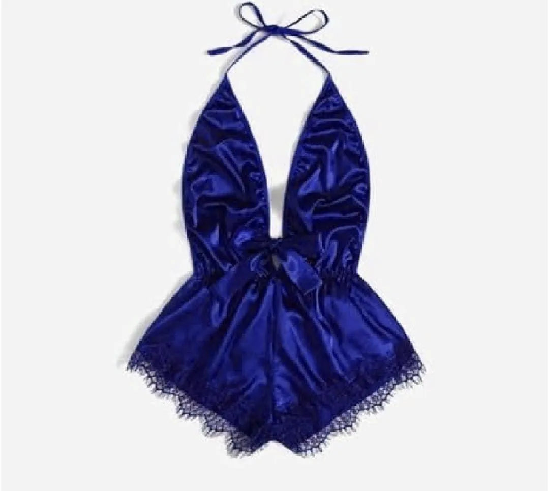 Silk Satin Body Stocking Nighty