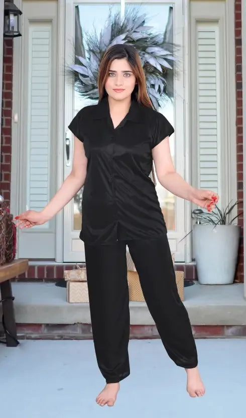 Silk Jersey Nighty PJ Set
