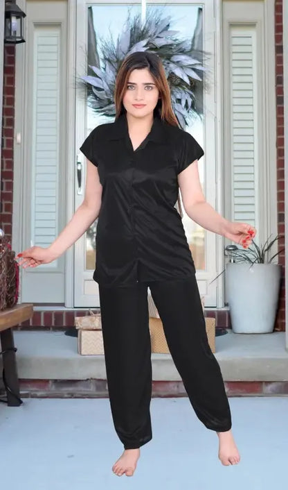 Silk Jersey Nighty PJ Set