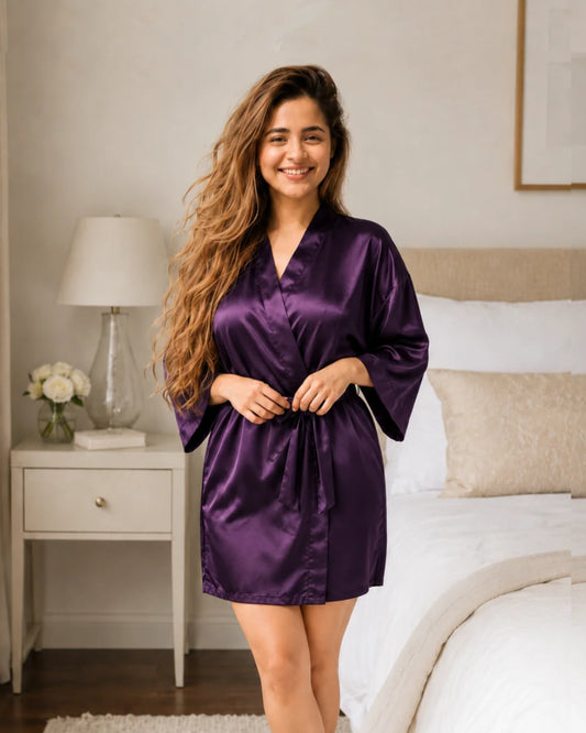 Satin Silk Bridal Nighty
