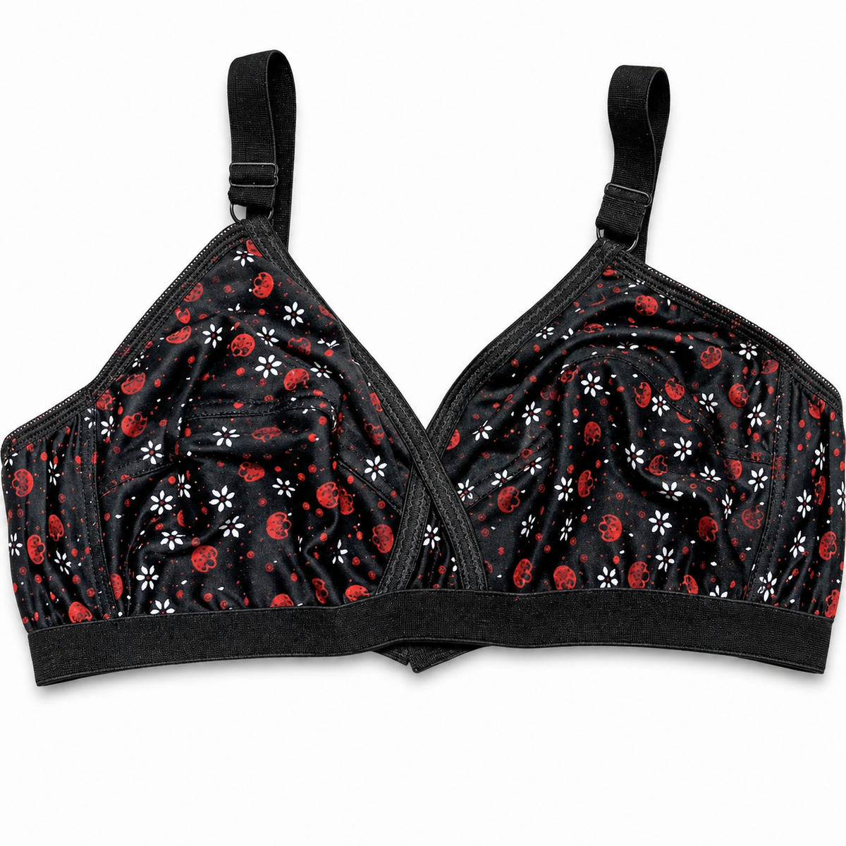 Pack of 4 Printed Bra Sets