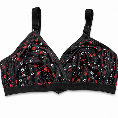 Pack of 4 Printed Bra Sets