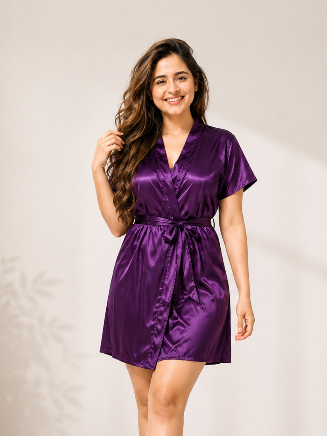 3PC Lingerie Robe Set