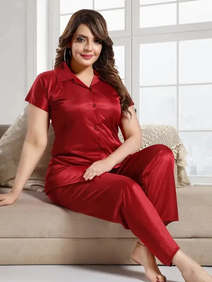Silk Jersey Nighty PJ Set